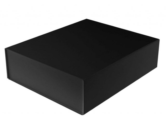 BLACK Gift Box with Magnetic Close Large (Rec)