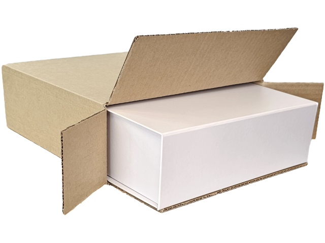 Cardboard Shipper for Medium Square Magnetic Close Gift Box