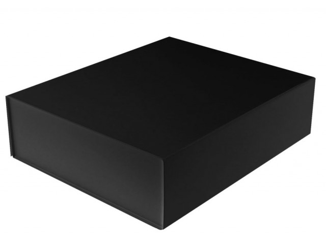 BLACK Gift Box with Magnetic Close (Square) Medium