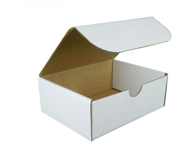 Rectangle Hinged Lid Cardboard Box - Size: 125x94x47