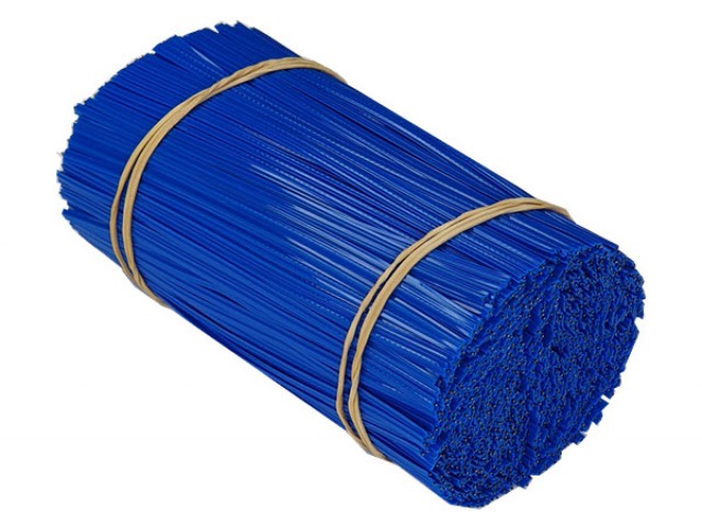 100mm BLUE Twistems (Pack/1000)