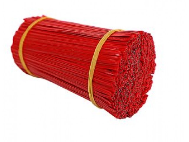 100mm RED Twistems (Pack/1000)