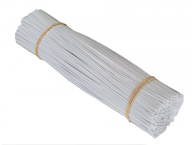200mm WHITE Twistems (Pack/1000)