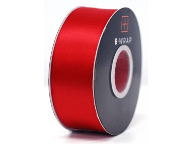 38mm Red Satin Ribbon (Double Sided) 