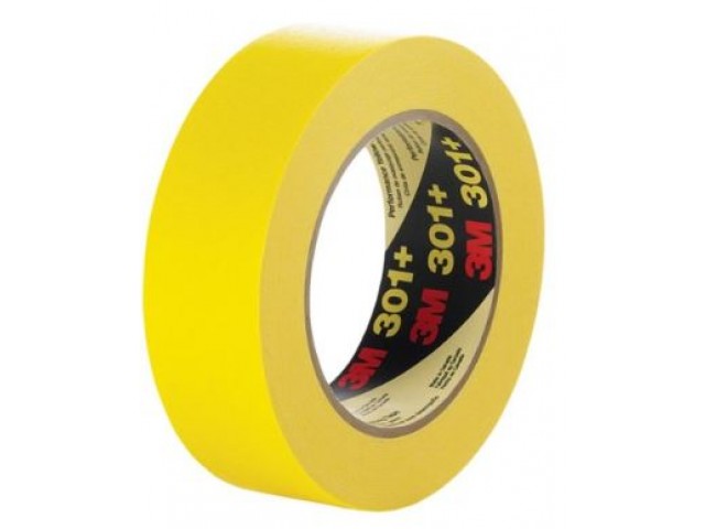 3M 301+ Masking Tape Performance Yellow