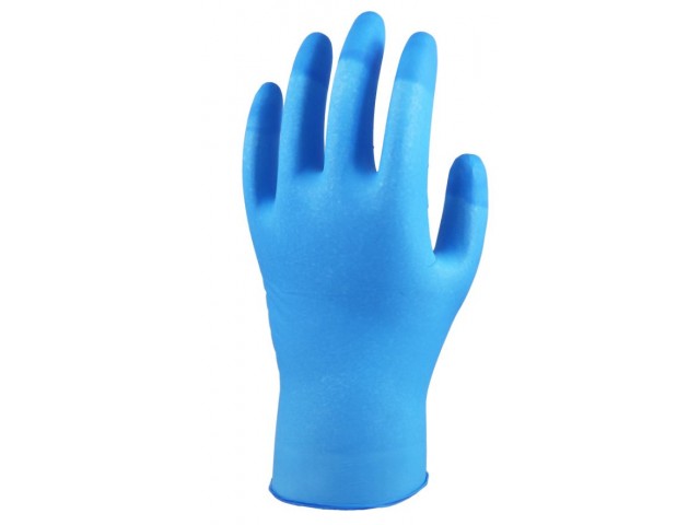 Large Blue Nitrile Gloves 63070 