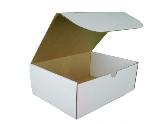 Rectangle Hinged Lid Cardboard Box - Size: 175x130x65