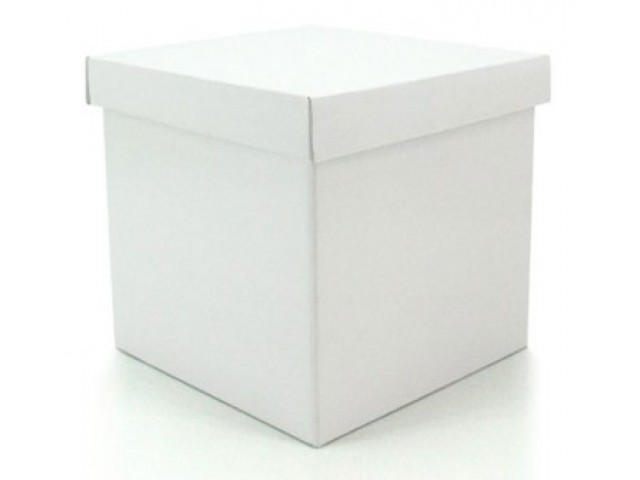 Gift Box & Lid  (Gloss) White Pack/10