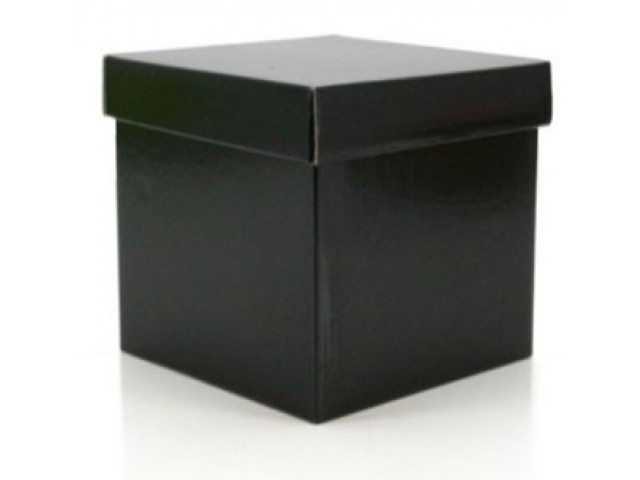 **21 Packs Left** Gift Box & Lid (Gloss) Black Pack/10