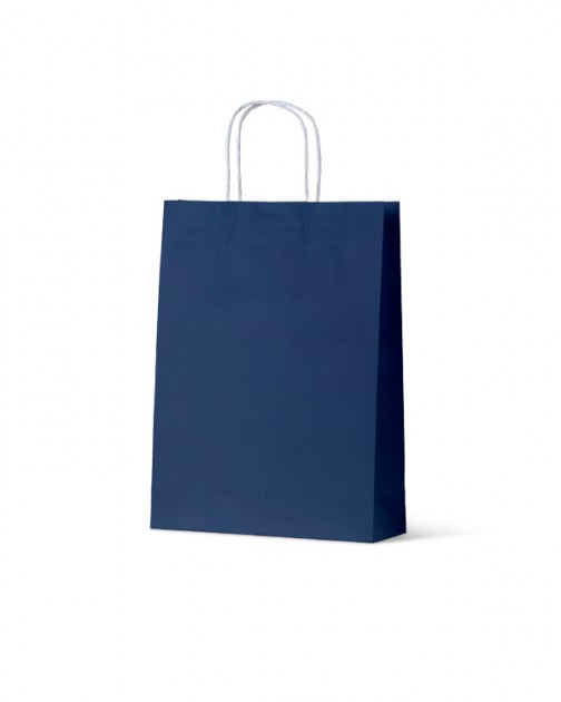 Gift Bags NZ Medium Navy Blue Bundle/25 Packaging Products
