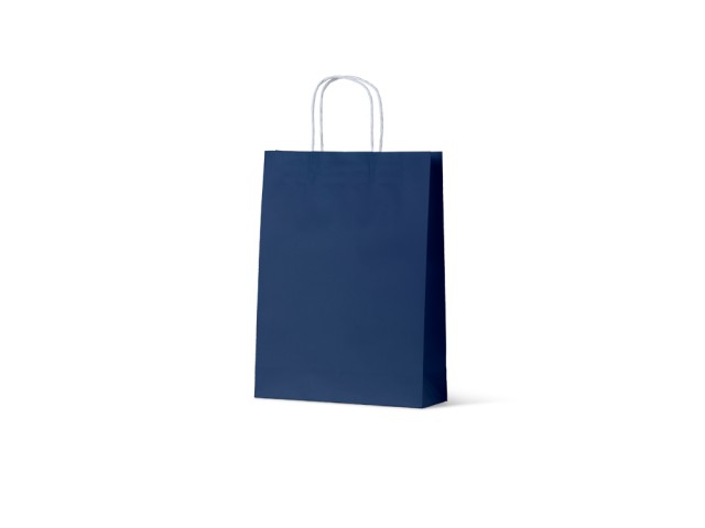 Earth Col. Gift Bags NAVY BLUE Medium Bundle/25