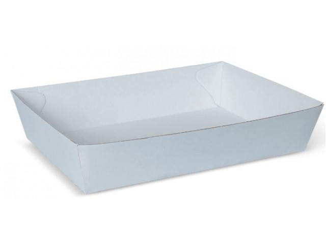 White No 5 Endura Food Tray (Hot/Cold) Carton/100 