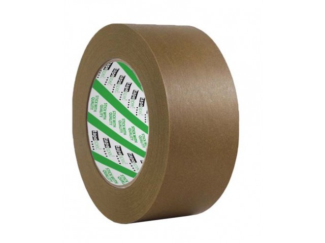 48mm X 50m Premium Brown Self Adhesive Backing Kraft Paper Tape Picture  Framing Framers Tape