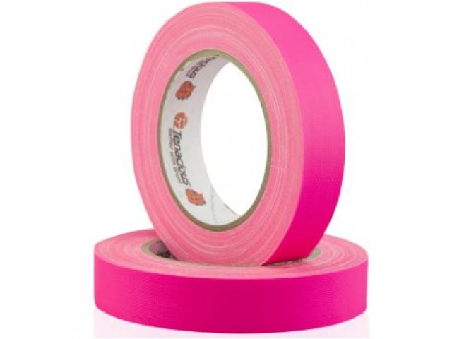Fluoro PINK (Camera) Cloth Tape 25mm x 25m
