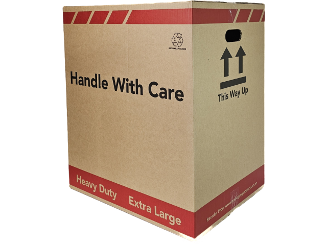 I Cardboard Moving Box HEAVY DUTY