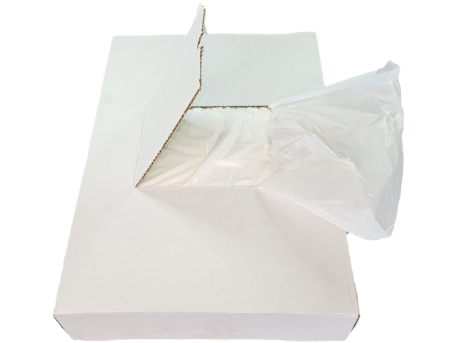 Large White Butcher Bag White Pack/1000
