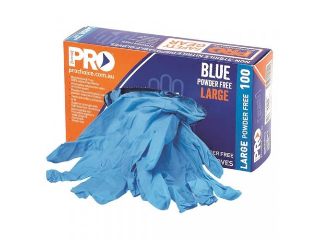 100% Nitrile Gloves