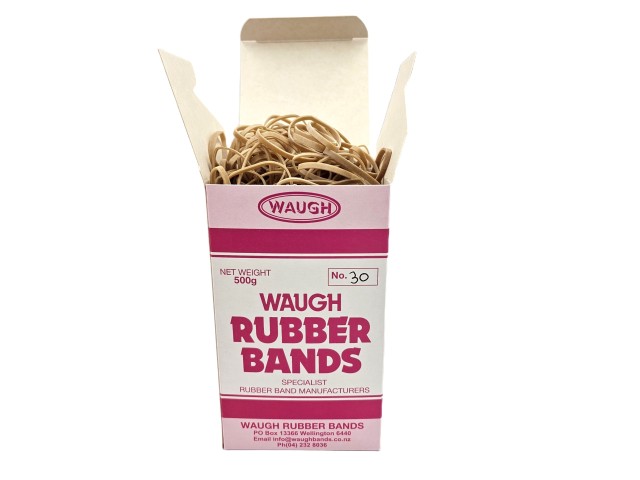 No 30 Rubber Bands (500G Box) 