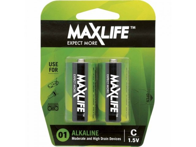 Battery C Max Life Alkaline