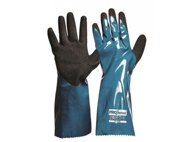 ProChem Nitrile PU Glove Black/Green