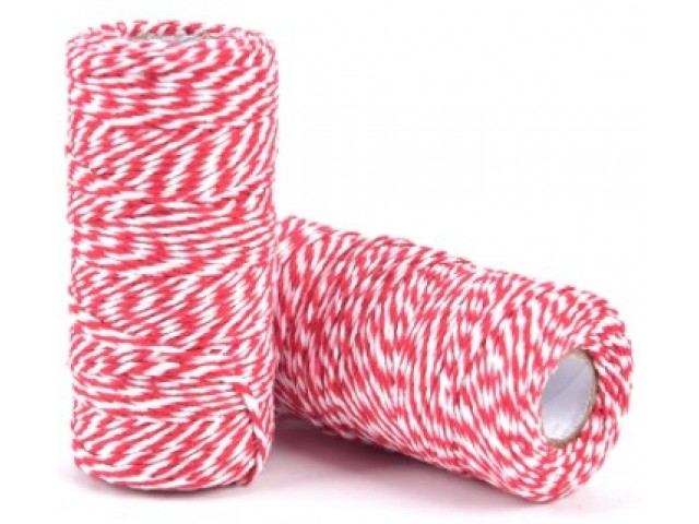 Red/White Bakers Twine
