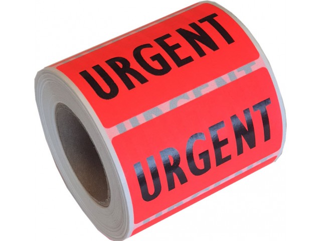 Small Urgent - Shipping Labels Roll/500