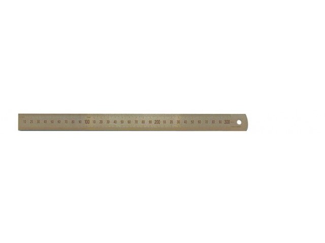 Sterling Metal Ruler 300mm