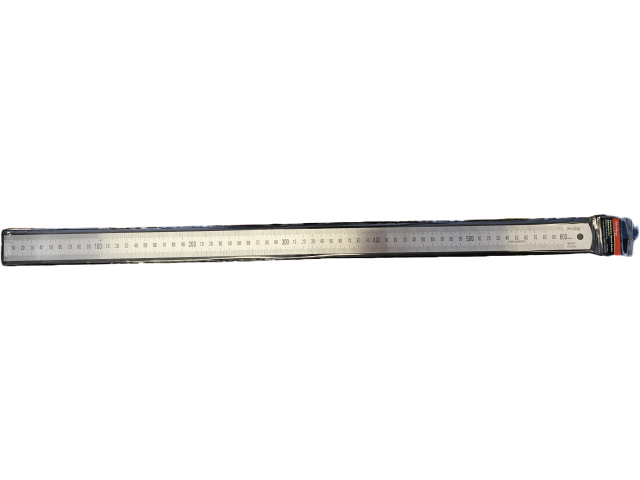 Sterling Metal Ruler 600mm