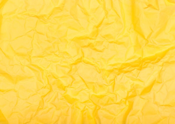 Yellow Tissue Paper Stock Photo - Download Image Now - Tissue