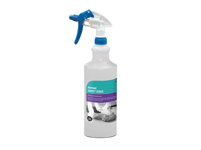 Empty Spray Bottle for Sweet Sense Disinfectant 1L Graduated