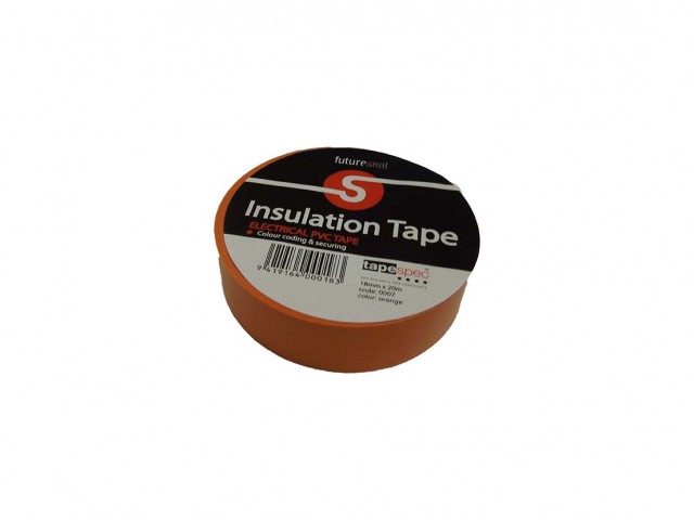 Insulation Tape TS 0007 PVC 18x20m Orange › Packaging Products