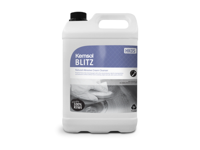 Blitz Natural Abrasive Cream Cleanser 5L (HK05)