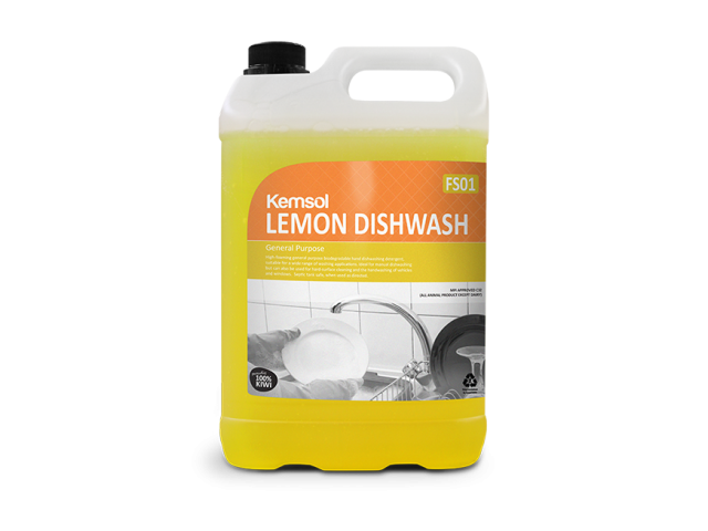 Lemon Dishwash Detergent 5L (FS01)