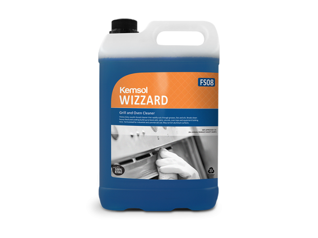 Wizzard (Caustic) Grill & Oven Cleaner 5L