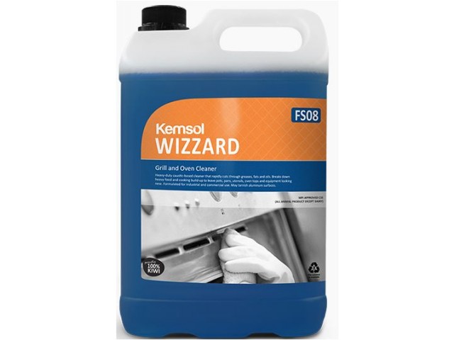 Wizzard (Caustic) Grill & Oven Cleaner 5L