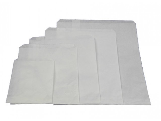 No 1 Flat White Paper Bag Pack/1000