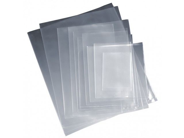 Clear Plain Polybags 20mu HD (Pack/100)