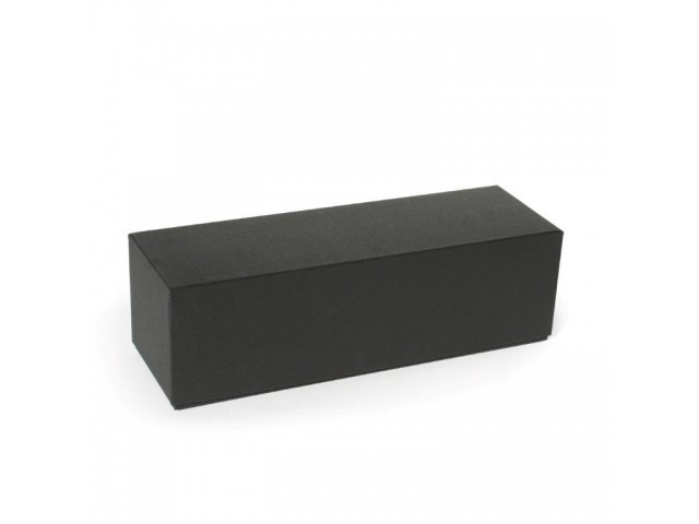 Single Wine Gift Box Embossed Black