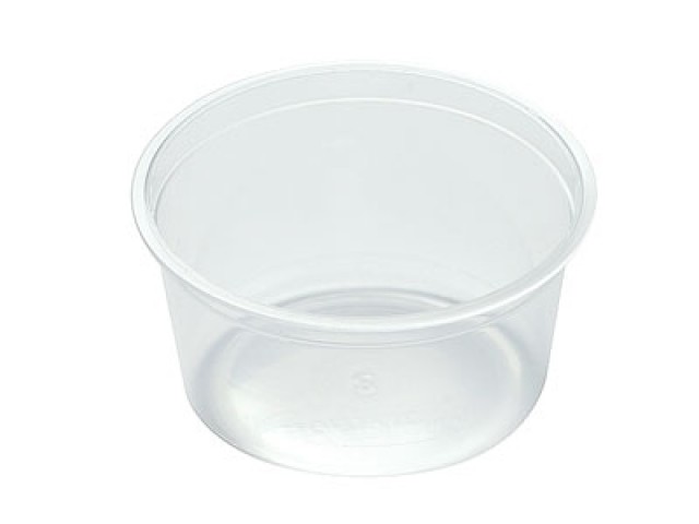 Clear Round Container (Deli)