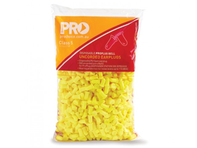 Pro-Bell Uncorded Earplugs Bag/500