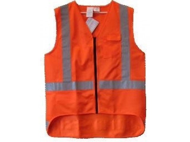 Vest Hi Viz TTMC Orange Medium