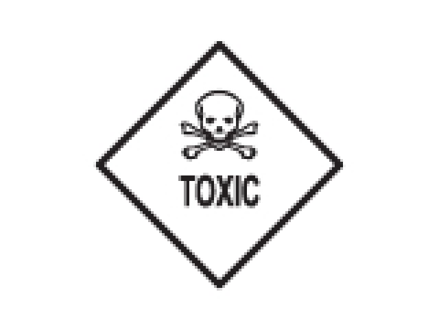 Toxic 6 - Shipping Labels Roll/500