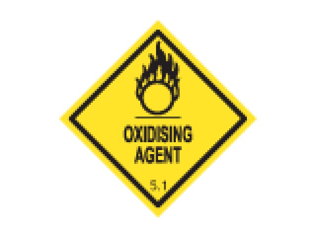 Shipping Labels Oxidising Agent 5.1