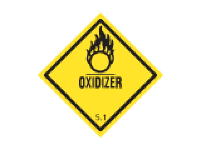 Shipping Labels Oxidizer 5.1