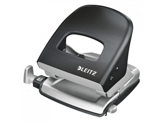 Leitz Metal Hole Punch Black