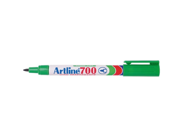 Fine Tip Marker (Bullet) GREEN Artline 700