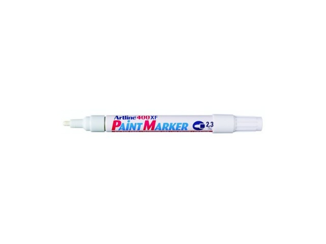 Paint Marker White Medium Bullet Tip Artline 400