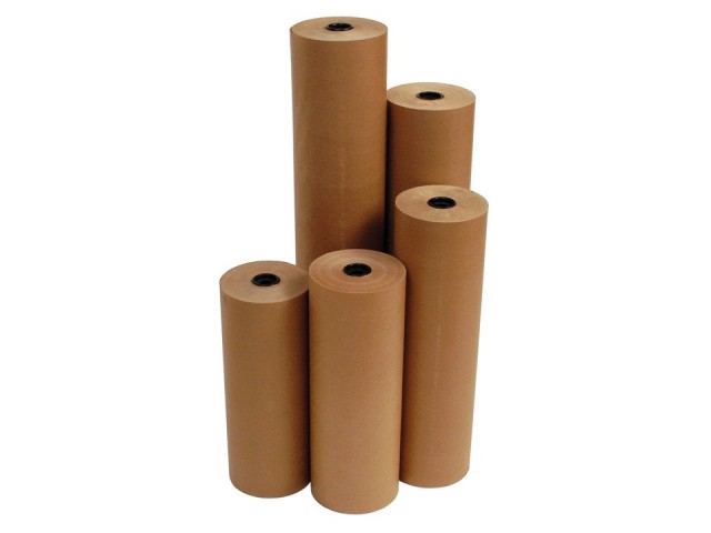 Kraft Wrapping Paper Roll Brown 50gsm 750mm x 400m