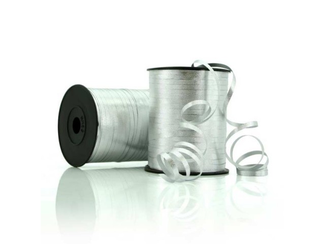 *Last Rolls* Curling Ribbon Rasatello Silver