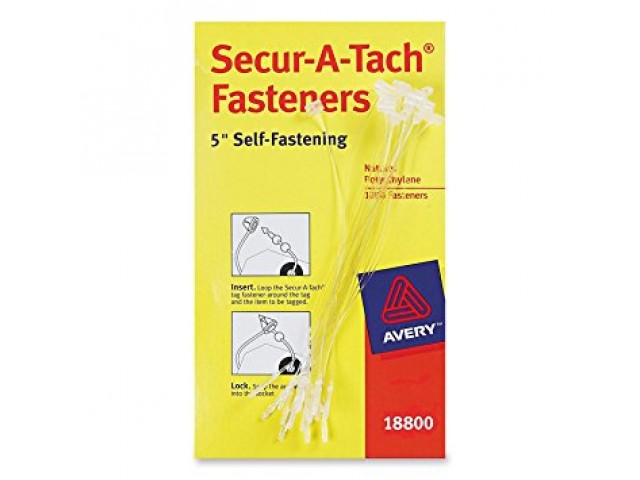 125mm Secur-A-Tach® Locking Tags